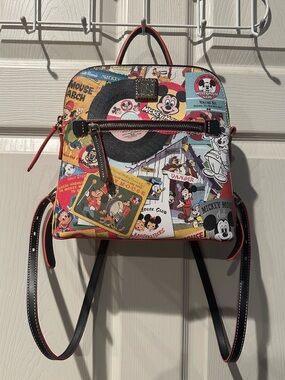 Dooney & Bourke Disney 70th Anniversary Mickey Mouse Club Backpack Handbag